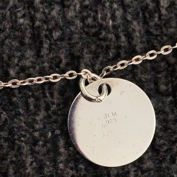 .925 Sterling Silver 18” 3 Tone Charm Necklace - Picture 7 of 8